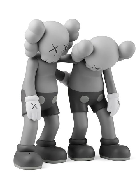 KAWS, ‘ KAWS Along The Way (KAWS grey companion) ’, 2019, Sculpture, Painted Vinyl Cast Resin, Lot 180