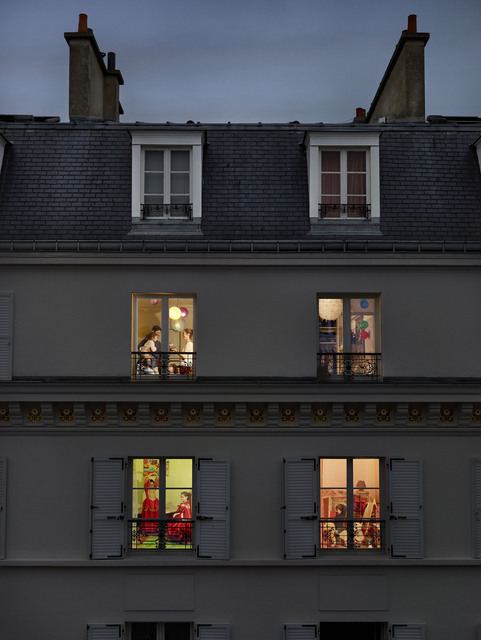 Gail Albert Halaban, ‘Rue Lemercier, Paris, 17E, Le 17 Novembre’, 2013, Photography, Archival pigment print, Jackson Fine Art