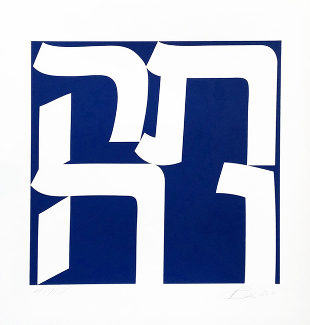 Robert Indiana, ‘TIKVA’, 2011, Print, SILKSCREEN, Gallery Art