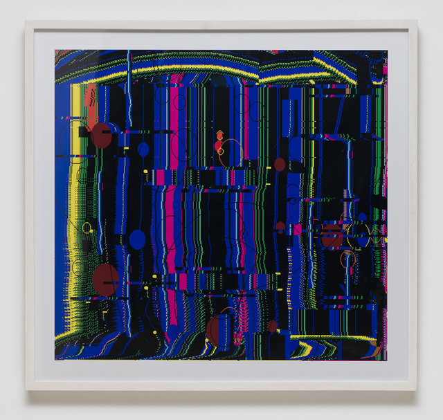 Lee Mullican, ‘Computer Work’, Equitable Vitrines