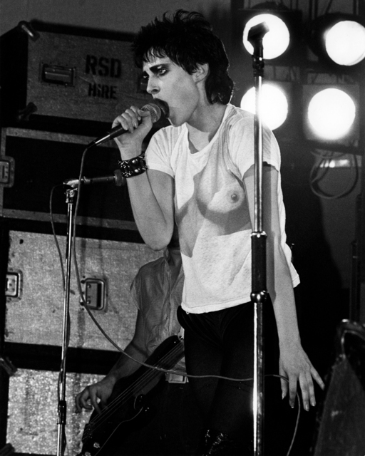 Sheila Rock, ‘Siouxsie Sioux live at The 100 Club, London’, ca. 1977, ElliottHalls