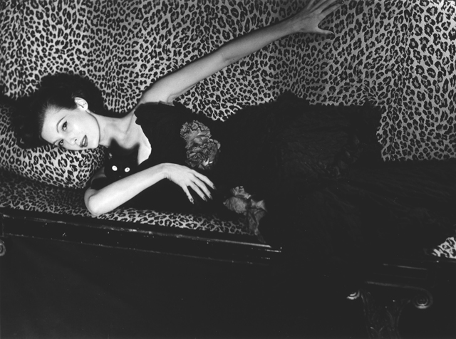 Louise Dahl-Wolfe, ‘Mary Jane Russell on Leopard Sofa, Paris’, 1951, Staley-Wise Gallery