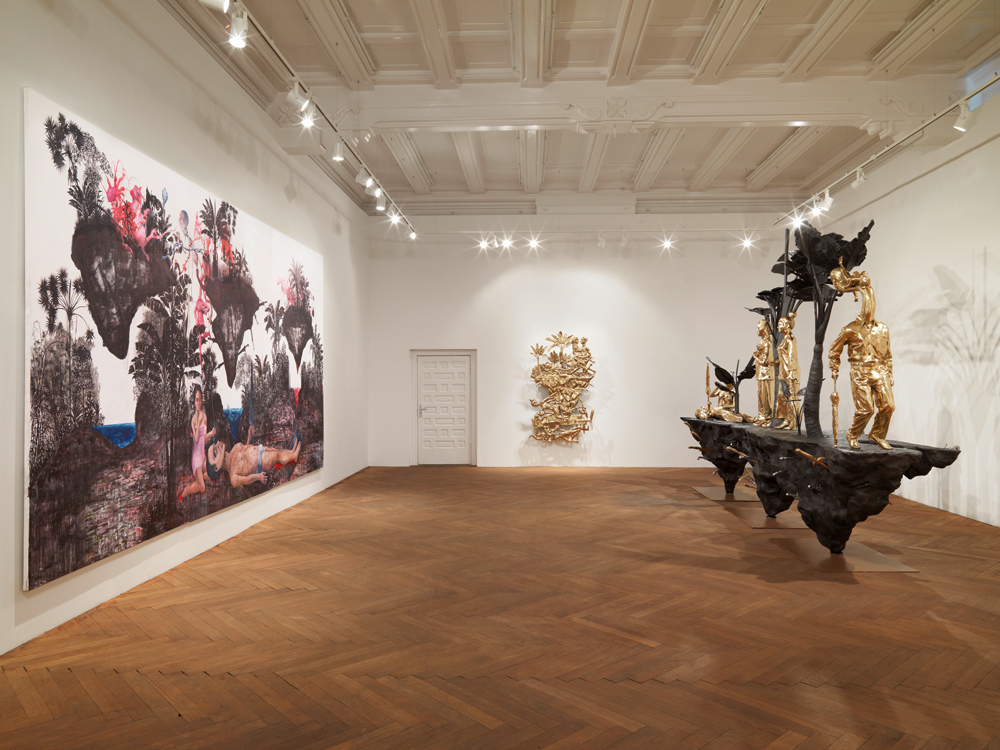 Installation view. Entang Wiharso "Untold Stories", ARNDT, Berlin, Germany. June 10 - September 8, 2012. Photo: Bernd Borchardt Installation view. Entang Wiharso "Untold Stories", ARNDT, Berlin, Germany. June 10 - September 8, 2012. Photo: Bernd Borchardt