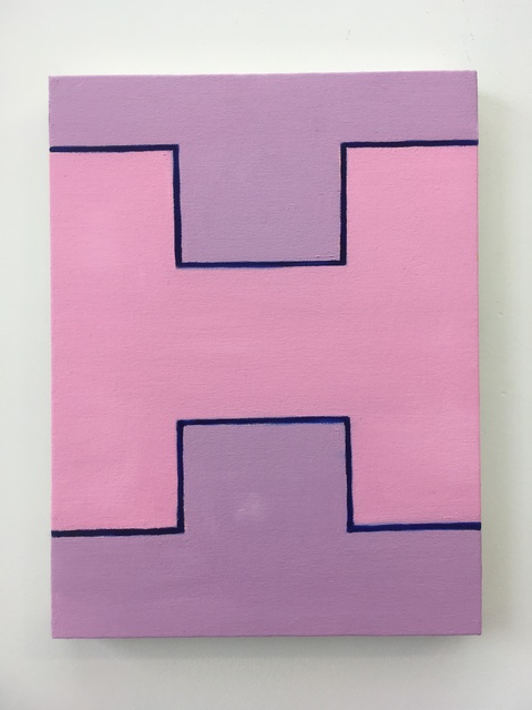 Chris Esposito, ‘Pink: Blue (H) #2’, Amos Eno Gallery