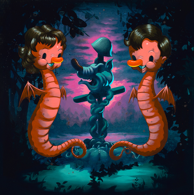Victor Castillo, ‘You must certain of the devil’, 2015, Painting, Acrylic on canvas, Isabel Croxatto Galería