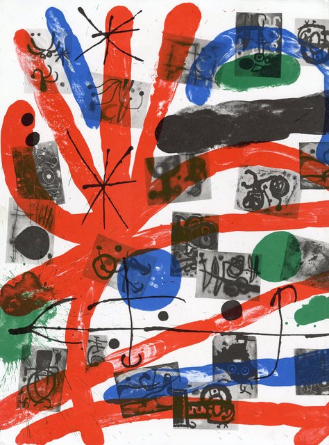Joan Miró, ‘Finis, Derrière le Miroir 151-152, Back Cover ’, 1965, World of WonderMei