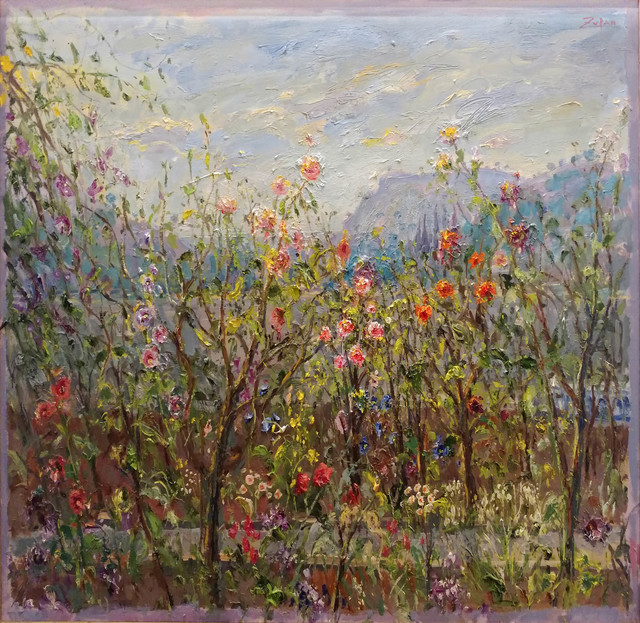 , 'Garden of Chopin Museum, Valldemossa,' 2017, Galerie d'Orsay