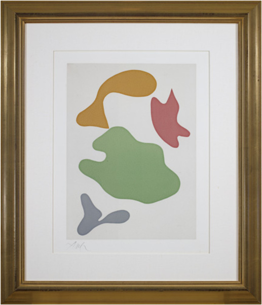 Hans Arp, ‘Constellation (full margins on BFK reeves paper)’, 1965, David Barnett Gallery