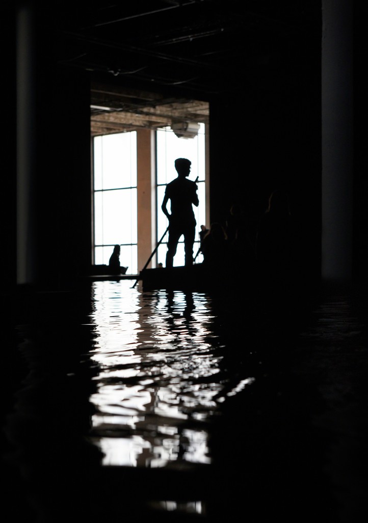 Exhibition view of Céleste Boursier-Mougenot "Acquaalta", Palais de Tokyo (24.06 – 13.09 2015). Photo: Laurent Lecat. Courtesy of the artist and Galerie Xippas, Paris; Paula Cooper Gallery, New York; Galerie Mario Mazzoli, Berlin © ADAGP, Paris 2015 Exhibition view of Céleste Boursier-Mougenot "Acquaalta", Palais de Tokyo (24.06 – 13.09 2015). Photo: Laurent Lecat. Courtesy of the artist and Galerie Xippas, Paris; Paula Cooper Gallery, New York; Galerie Mario Mazzoli, Berlin © ADAGP, Paris 2015