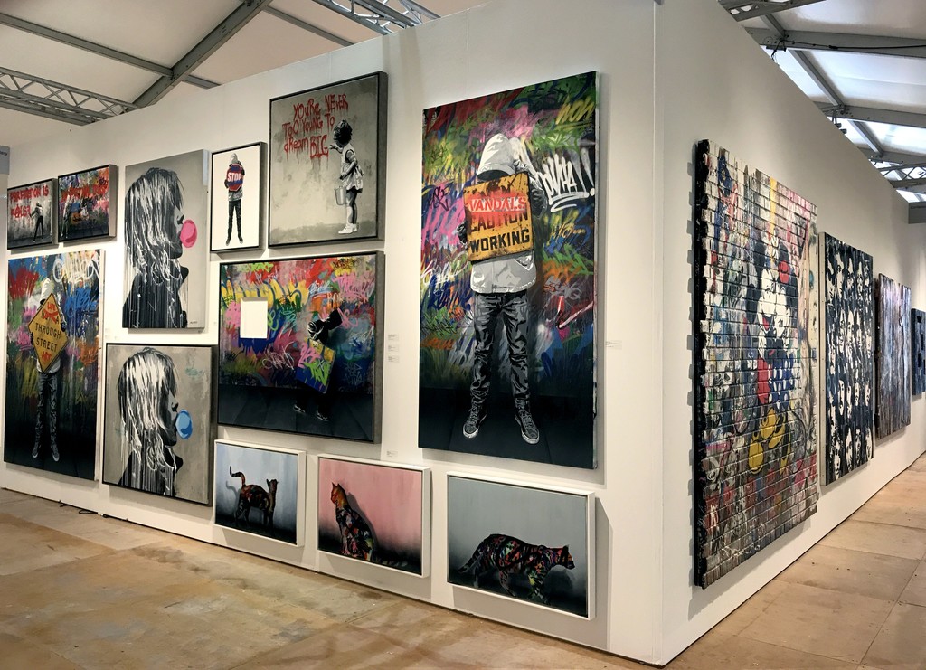 Contessa Gallery Booth 213 | Hijack, Gilles Cenazandotti, Daniele Sigalot, Craig Alan, Cayla Birk., David Drebin, Mr. Brainwash Contessa Gallery Booth 213 | Hijack, Gilles Cenazandotti, Daniele Sigalot, Craig Alan, Cayla Birk., David Drebin, Mr. Brainwash