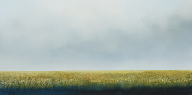 Peter Brooke, ‘Saltings’, 2018, Painting, Oil on panel, Gallery NAGA