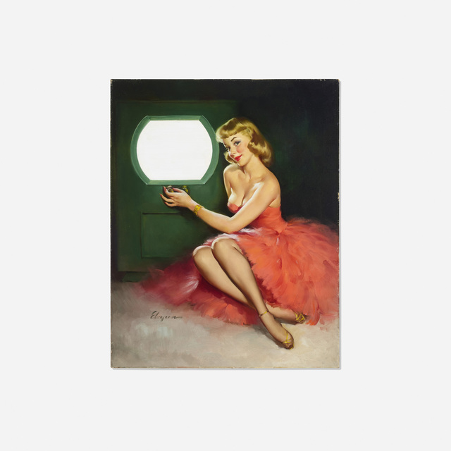 Gil Elvgren, ‘Good Looking’, 1950, Rago/Wright