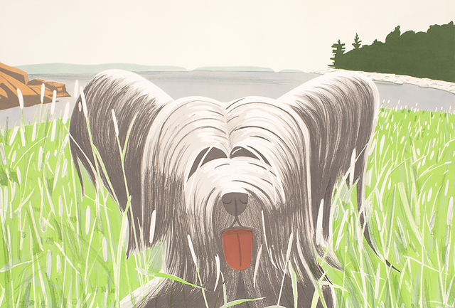 Alex Katz, ‘Dog at Duck Trap’, 1975-1976, Mary Ryan Gallery, Inc