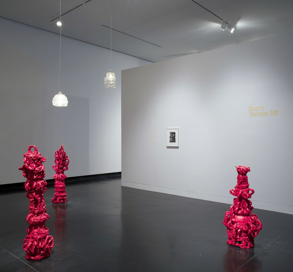 Installation view, Beverly Semmes: FRP, Tang Teaching Museum, 2014 Installation view, Beverly Semmes: FRP, Tang Teaching Museum, 2014