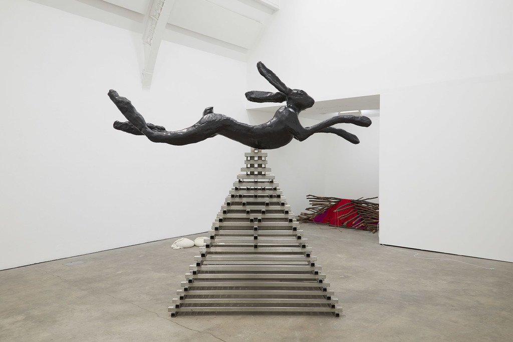Barry Flanagan, installation Ikon (2019). Courtesy The Estate of Barry Flanagan and Ikon. Barry Flanagan, installation Ikon (2019). Courtesy The Estate of Barry Flanagan and Ikon.