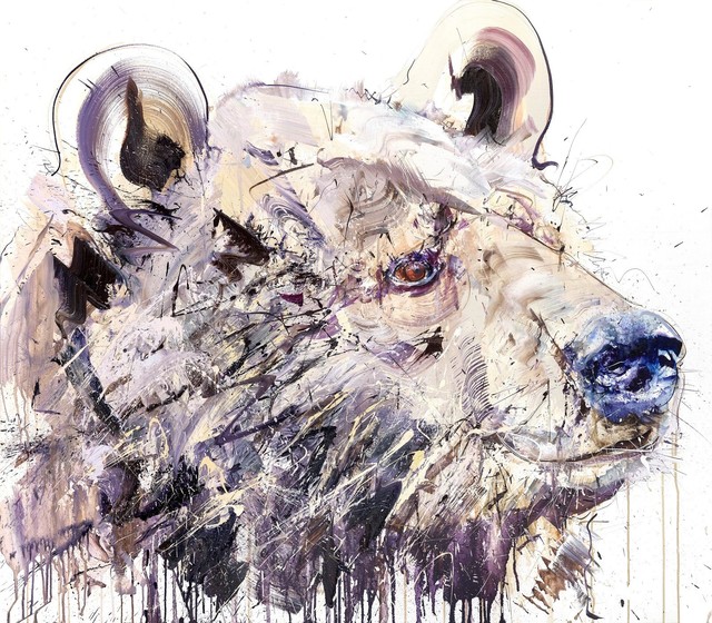 Dave White, ‘Young Grizzly’, 2019, Print, Serigraph, Visions West Contemporary