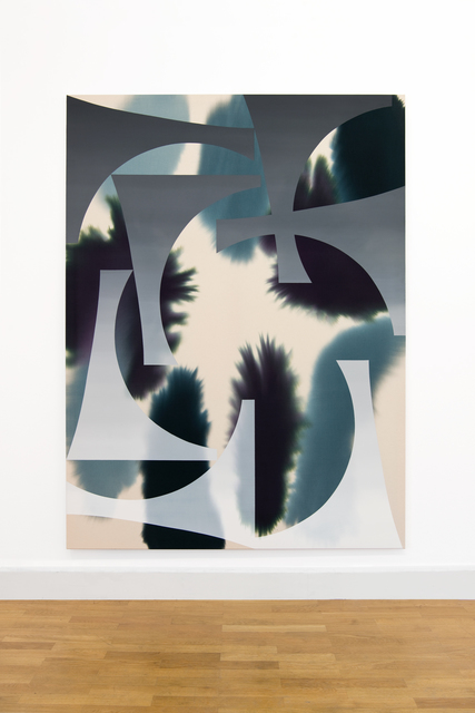 Giacomo Santiago Rogado, ‘Accord 7 (Bat)’, 2020, Painting, Mixed Media on Cotton, Bernhard Knaus Fine Art