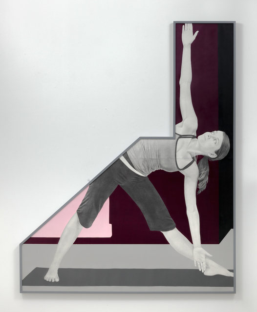 Karl Haendel, ‘"Agni"’, 2014, Drawing, Collage or other Work on Paper, Pencil and enamel on paper with shaped frame, Wentrup