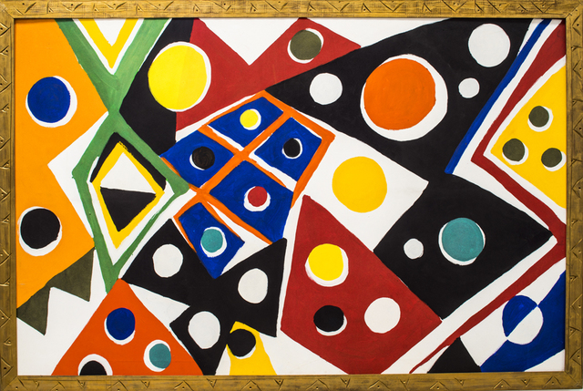 Kim MacConnel, ‘Bandigara’, 1989, Painting, Cotton flocking on canvas, painted carved wood frame, Rosamund Felsen Gallery