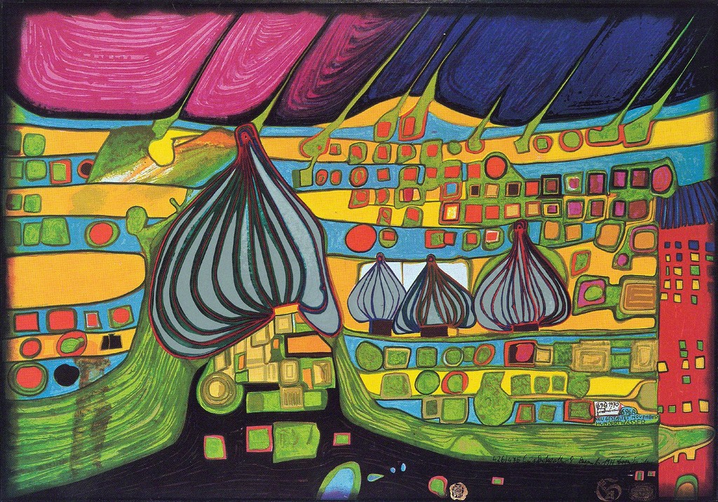 Friedensreich Hundertwasser Famous Paintings