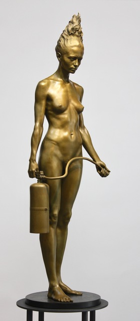 Brian Booth Craig, ‘Exotherm ’, 2019, Sculpture, Bronze with unique patina, Louis K. Meisel Gallery