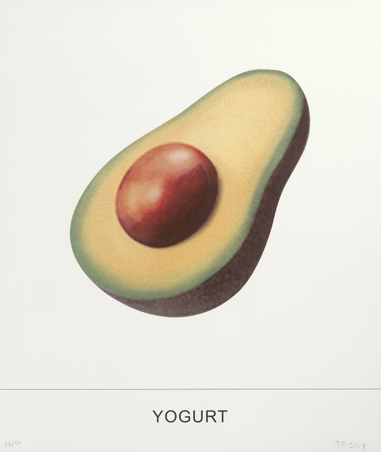 John Baldessari, ‘Yogurt’, 2018, Print, 8-color screenprint, Gemini G.E.L. at Joni Moisant Weyl