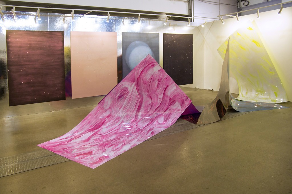 Gallery's booth (No. 5.02) with artworks by young gallery's artists Rosanda Sorakaitė and Povilas Ramanauskas (Povilas Ramanauskas was awarded as the best young artist of the fair and gallery "Meno parkas" was selected as one of the best 7 galleries in the fair). Gallery's booth (No. 5.02) with artworks by young gallery's artists Rosanda Sorakaitė and Povilas Ramanauskas (Povilas Ramanauskas was awarded as the best young artist of the fair and gallery "Meno parkas" was selected as one of the best 7 galleries in the fair).