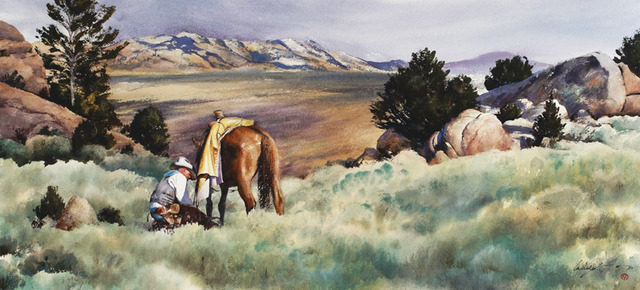 William Matthews, ‘High Above the Valley Floor ’, 2011, William Matthews Studio