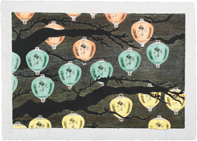 Donald Sultan, ‘Hanging Lanterns’, 2008, Mixografia