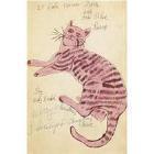 Andy Warhol - Cover: From 25 Cats Name[d] Sam And One Blue Pussy (F. & S. IV. 52a)