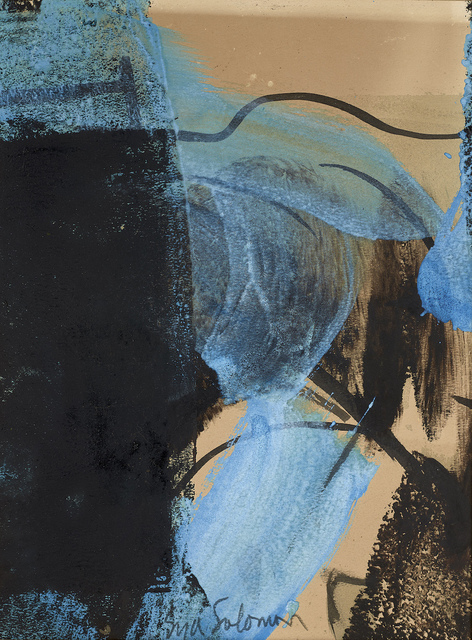 Syd Solomon, ‘Untitled’, Drawing, Collage or other Work on Paper, Watercolor on paper, Berry Campbell Gallery