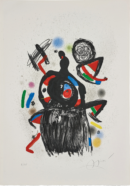 Joan Miró, ‘La Jeteuse de sorts (The Spellcaster)’, 1981, Phillips
