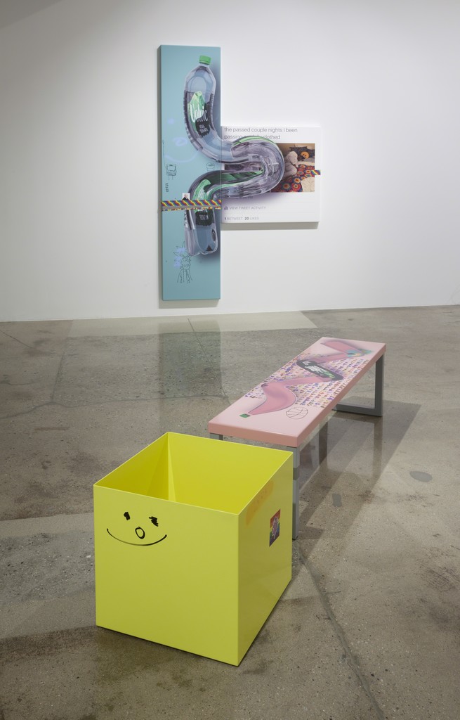 Yung Jake. 'Hydration', Installation view, Steve Turner, February 2016 Yung Jake. 'Hydration', Installation view, Steve Turner, February 2016
