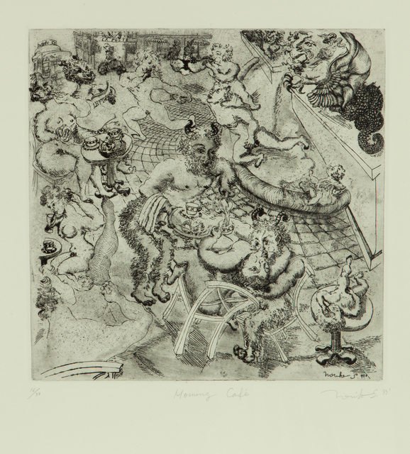 Noriko Shinohara, ‘Morning Cafe’, 1999, Deborah Colton Gallery