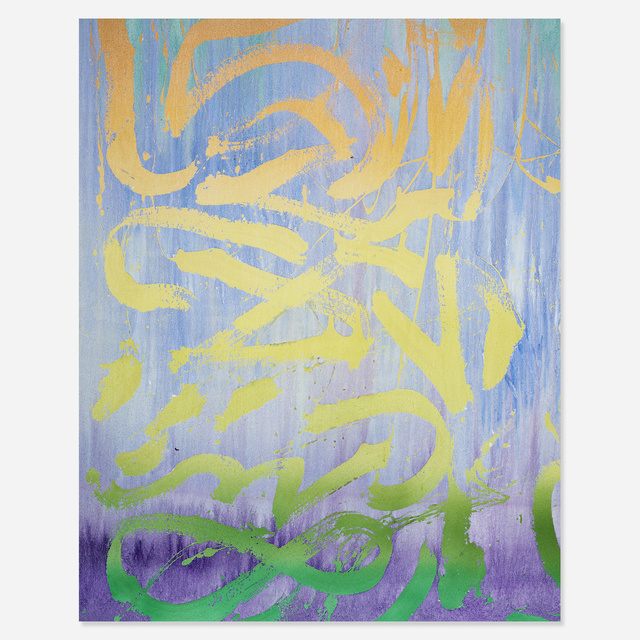 Ben Wolf Noam, ‘Summer to Fall (Alexxa) 2, October 2013’, 2013, Painting, Acrylic pigment dispersion and enamel on canvas, Rago/Wright