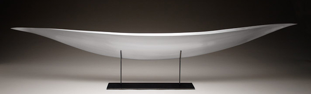 Julie Girardini, ‘Silver Boat’, 2015, Sculpture, Steel, Zenith Gallery