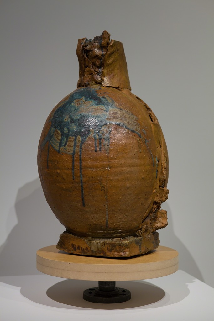 Installation view of 'Voulkos: The Breakthrough Years', 2016. Photo by Butcher Walsh. Courtesy of the Museum of Arts and Design. Installation view of 'Voulkos: The Breakthrough Years', 2016. Photo by Butcher Walsh. Courtesy of the Museum of Arts and Design.