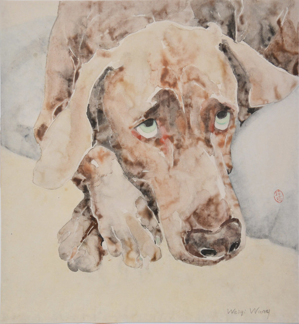 Weiqi Wang, ‘I'm Sorry’, 2014, Painting, Chinese brush painting, Ronin Gallery