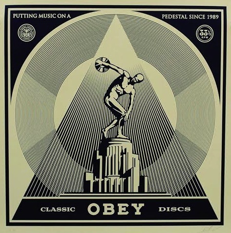 Shepard Fairey, ‘Classic Discs’, 2014, Vertu Fine Art