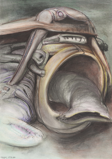 James Gleeson, ‘(Yawning gulf)’, 1980, Charles Nodrum Gallery