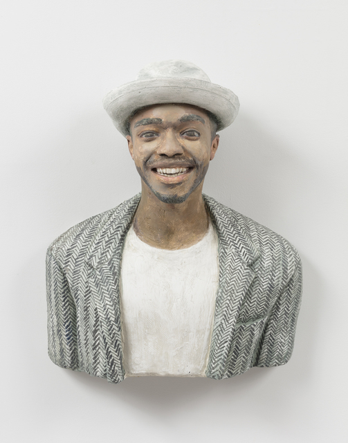 John Ahearn, ‘Qevin Oji’, 1992/2018, Sculpture, Acrylic on plaster, Alexander and Bonin