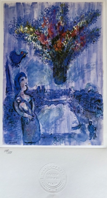 Marc Chagall, ‘Vase dans le ciel’, 1985, ByNewArt