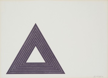 Frank Stella, 'Purple Series,' 1972, Los Angeles Modern Auctions (LAMA)