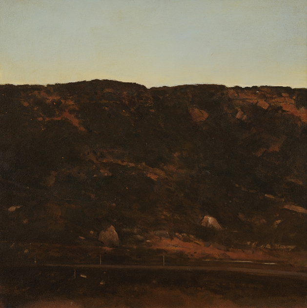 Bryan Westwood, ‘Jindabyne Evening’, 1980, Painting, Oil on canvas, Charles Nodrum Gallery