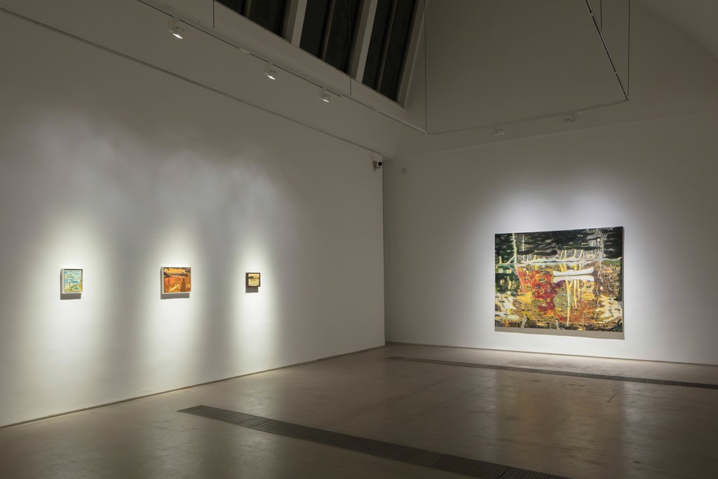 Installation view of the exhibition Peter Doig "Cabins and Canoes: the Unreasonable Silence of the World"
Faurschou Foundation, Beijing, 2017
Artworks in this photo:
Jetty (Study)(1994),Jetty Study(1994) , Night Fishing(1994) and Swamped(1990)©Peter Doig
Photograph by Kitmin Lee
©Faurschou Foundation Installation view of the exhibition Peter Doig "Cabins and Canoes: the Unreasonable Silence of the World"
Faurschou Foundation, Beijing, 2017
Artworks in this photo:
Jetty (Study)(1994),Jetty Study(1994) , Night Fishing(1994) and Swamped(1990)©Peter Doig
Photograph by Kitmin Lee
©Faurschou Foundation