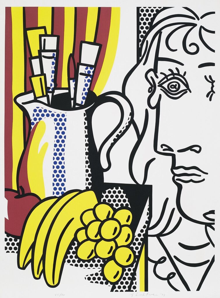 Roy Lichtenstein - Still Life with Picasso, from Hommage à Picasso (C. 127)