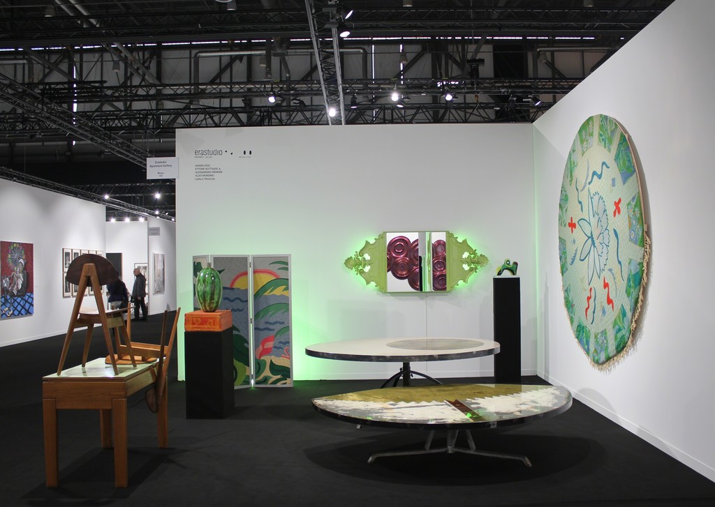 Erastudio Apartment-Gallery booth at ArtGeneve 2015.
-Nanda Vigo
-Ettore Sottsas
-Alessandro Mendini
-Aldo Mondino
-Carlo Trucchi Erastudio Apartment-Gallery booth at ArtGeneve 2015.
-Nanda Vigo
-Ettore Sottsas
-Alessandro Mendini
-Aldo Mondino
-Carlo Trucchi
