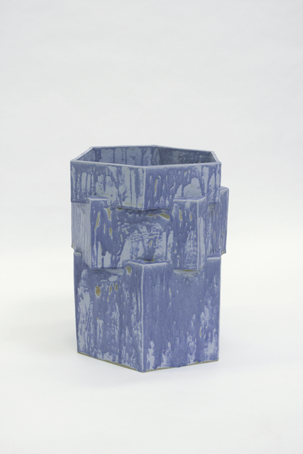 B. Zippy, ‘XXL Matte Blue Hex Planter’, 2018, Egg Collective