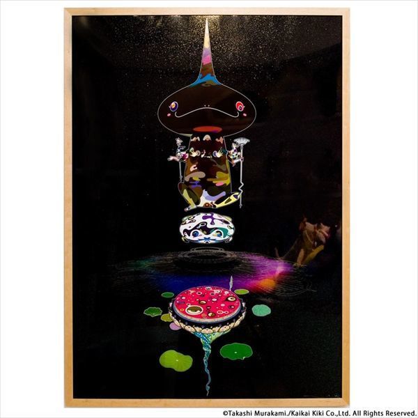 Takashi Murakami, ‘REVERSED DOUBLE HELIX (BLACK)’, 2009, Marcel Katz Art