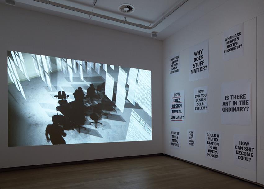 "What Design Can Do" at Stedelijk Museum Amsterdam (2015) Photo: Gert Jan Van Rooij "What Design Can Do" at Stedelijk Museum Amsterdam (2015) Photo: Gert Jan Van Rooij